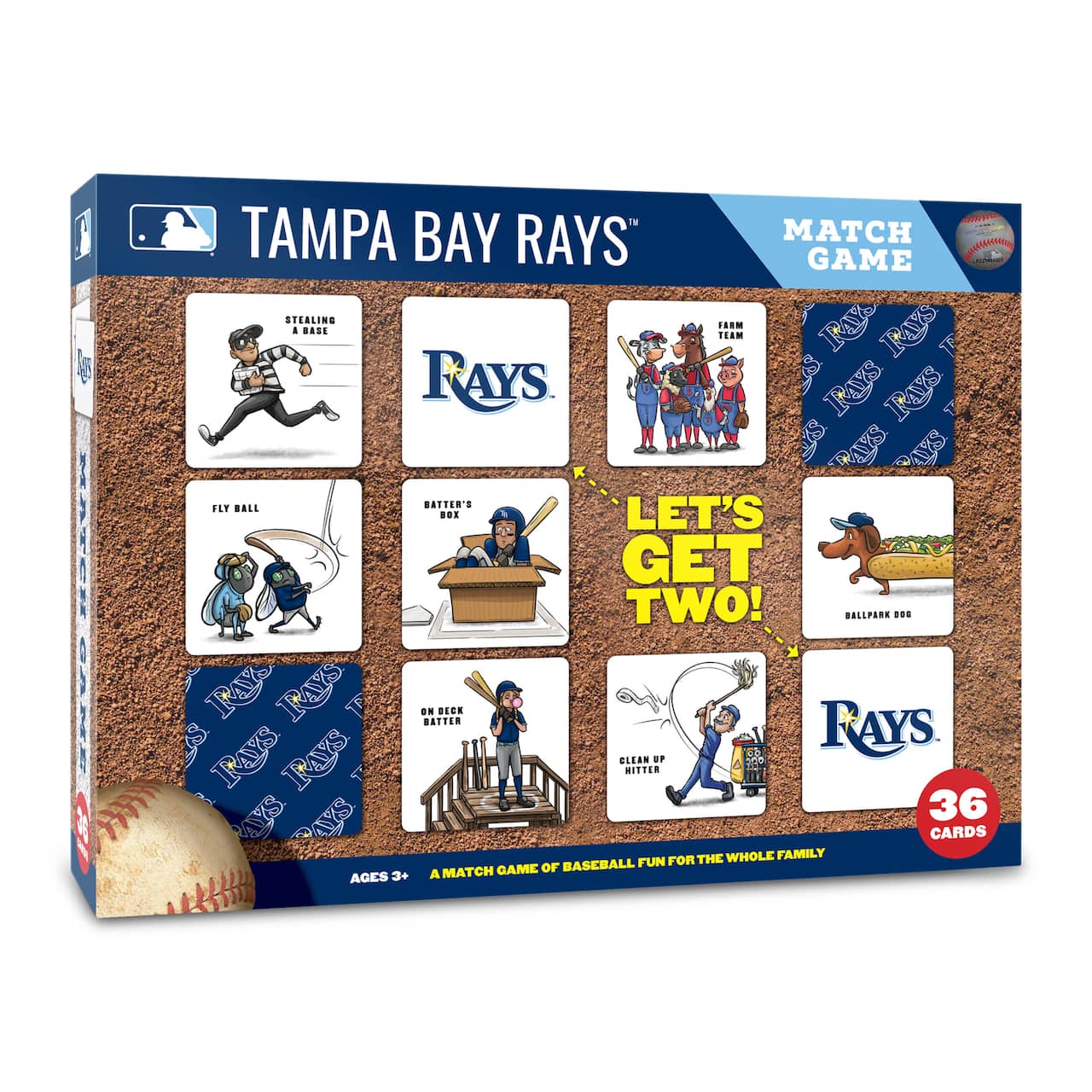 Major League Baseball Licensed Memory Match Game